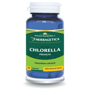 Chlorella, 30 capsule, Herbagetica