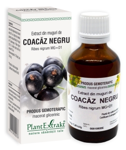 Plantextrakt - Extract din muguri de coacaz negru 50ml
