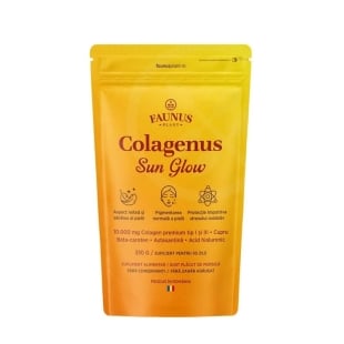 Colagenus Sun Glow pudra, 330 g, Faunus Plant