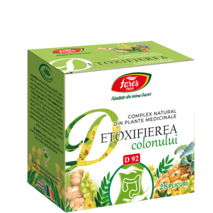Detoxifierea Colonului (D92) 28plicuri, Fares