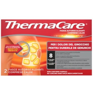 Comprese cu efect de incalzire pentru genunchi, 2 bucati, ThermaCare
