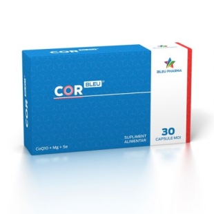 CorBleu, 30 capsule moi, Bleu Pharma