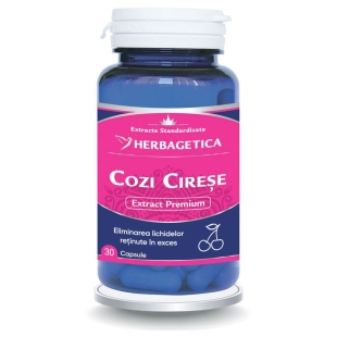 Cozi cirese extract, 30 capsule, Herbagetica