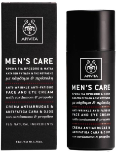 Crema antirid pentru barbati Men`s Care, 50 ml, Apivita