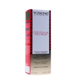 Crema antirid si anticearcan pentru zona ochilor Geisha Gold Secret, 15 ml, Yoskine