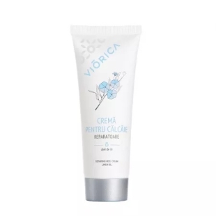 Crema de calcaie reparatoare cu ulei de in, 75 ml, Viorica