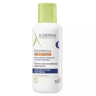 Crema de noapte reparatoare Exomega Control, 400 ml, A-Derma