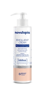 Crema emolienta pentru fata si corp, Novatopia Emollient, 150 ml, Novalou