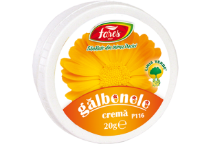 Crema galbenele 20g, Fares