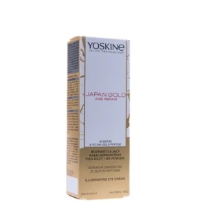 Crema iluminatoare pentru zona ochilor Japan Gold Age repair, 15 ml, Yoskine