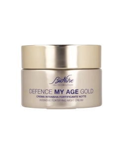Crema intensiv fortifianta de noapte Defence My Age Gold, 50 ml, BioNike