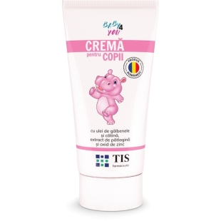 Crema pentru copii cu ulei de catina Baby 4 You, 50 ml, Tis Farmaceutic