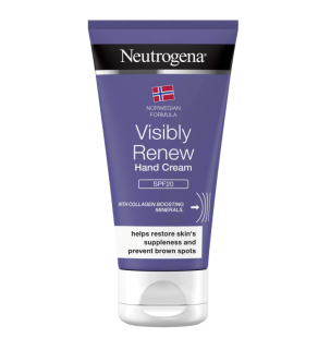 Crema pentru maini SPF 20 Visibly Renew, 75 ml, Neutrogena