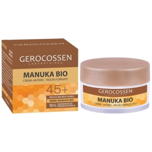 Crema antirid pentru riduri formate cu miere Manuka Bio 45+, 50 ml, Gerocossen