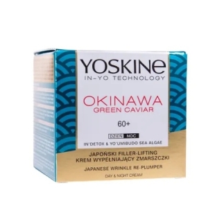 Crema cu efect de lifting pentru ten 60+ Okinawa Green Caviar, 50 ml, Yoskine