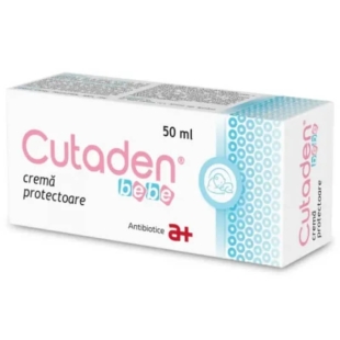 Cutaden Bebe crema protectoare, 50 ml, Antibiotice SA