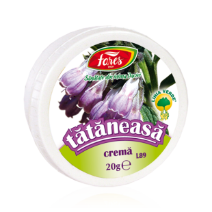 Crema tataneasa 20g, Fares