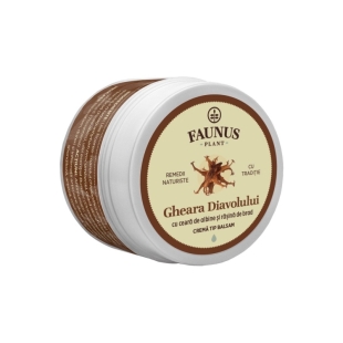 Crema tip balsam cu gheara diavolului, 50 ml, Faunus Plant