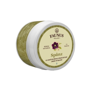 Crema tip balsam cu spanz, 50 ml, Faunus Plant