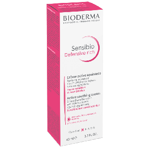 Crema calmanta Sensibio Defensive Rich, 40 ml, Bioderma