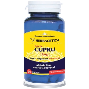 Cupru Forte, 60 capsule, Herbagetica