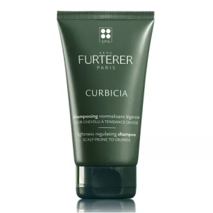 Sampon purifiant pentru scalp cu tendinta de ingrasare Curbicia, 150 ml, Rene Furterer