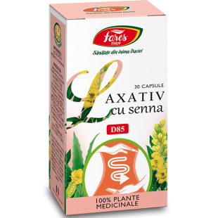 Laxativ cu senna 30caps., Fares