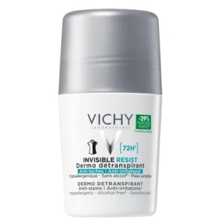 Deodorant roll-on Invisible Resist 72h, 50 ml, Vichy