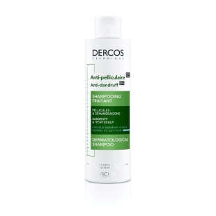 Dercos sampon antimatreata par normal si gras, 200ml, Vichy