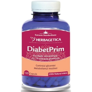 Diabetprim, 120 capsule, Herbagetica