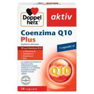 Aktiv Coenzima Q10 Plus, 30caps, Doppelherz