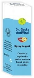 Spray antiviral pentru cavitatea bucala, Dr. Geske, 15 ml, Plantamed