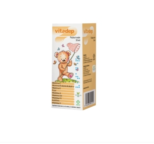Picaturi orale cu vitamine pentru copii Vitadep, 30 ml, Dr. Phyto