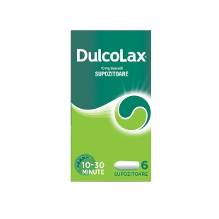 Dulcolax 10 mg, 6 supozitoare, Sanofi