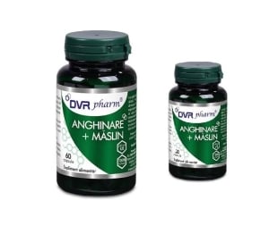 Anghinare + Maslin, pachet 60 + 30 capsule, DVR Pharm