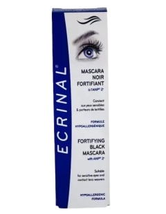 Mascara negru Ecrinal, 7 ml, Asepta