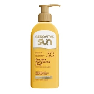 Emulsie hidratanta pentru plaja SPF 30 Sun, 200 ml, Gerovital