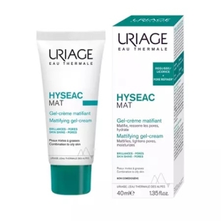 Gel-crema matifianta Hyseac Mat, 40 ml, Uriage