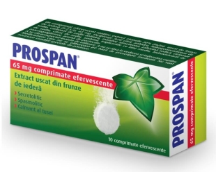 Prospan, 65 mg, 10 comprimate efervescente, Engelhard Arzneimittel