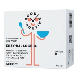 Enzy-Balance Jr Good Routine, pulbere 2.5 g, 10 plicuri, Secom