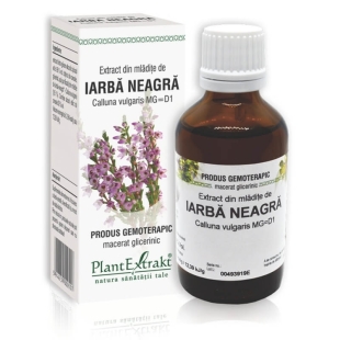 Extract din mladite de Iarba Neagra, 50 ml, PlantExtrakt