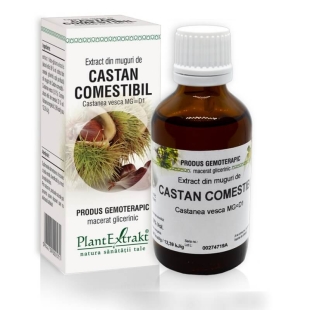 Extract din muguri de Castan comestibil, 50 ml, PlantExtrakt