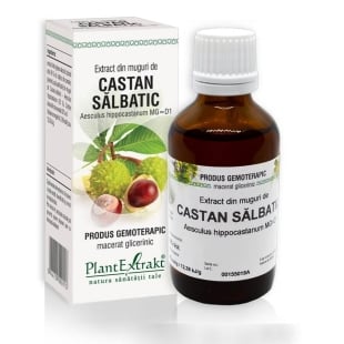 Extract din muguri de Castan Salbatic, 50 ml, PlantExtrakt