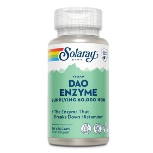 Dao Enzyme Solaray, 30 capsule, Secom