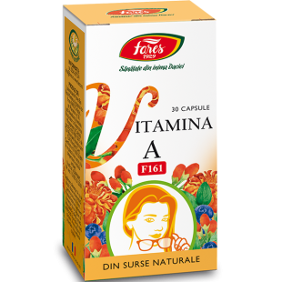 Vitamina A naturala (F161) 30caps., Fares