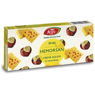 Hemorsan 6 monodoze crema solida, Fares