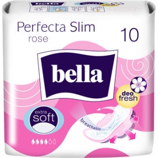 Perfecta Slim Rose absorbante, 10 bucati, Bella