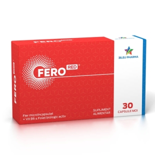 FeroRed, 30 capsule moi, Bleu Pharma