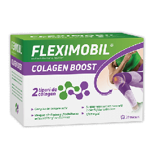 Fleximobil Colagen Boost, 30 plicuri, Fiterman