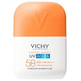Fluid hidratant invizibil SPF 50 UV Aqua Capital Soleil, 50 ml, Vichy